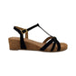 Unisa Sandal m/kilehæl Black
