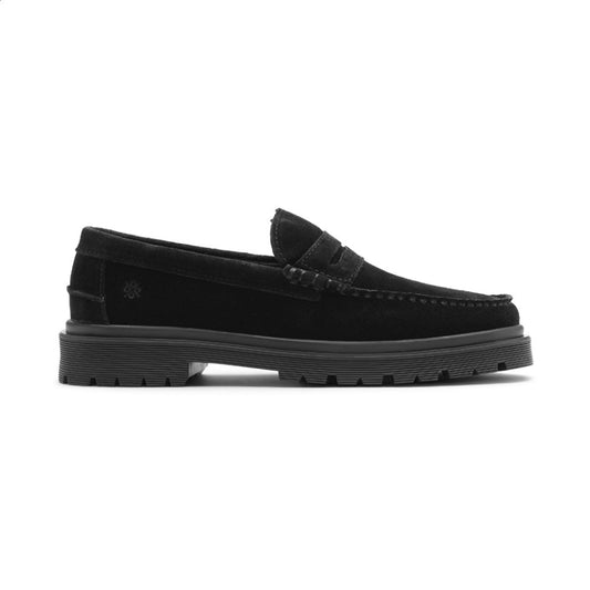 Playboy Loafer Austin Black suede