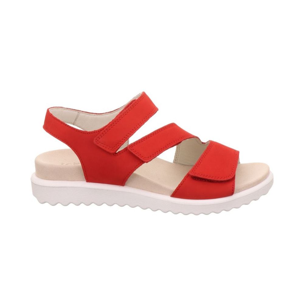 Legero Sandal m/velcro Move Rød