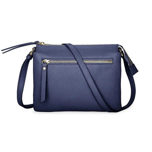 Pia Ries Skuldertaske m/3 rum Navy