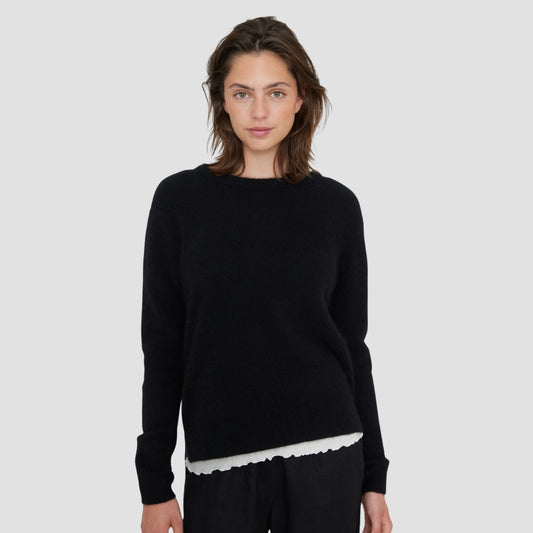 Six Ames Vaskebjørnsstrik Joie Black