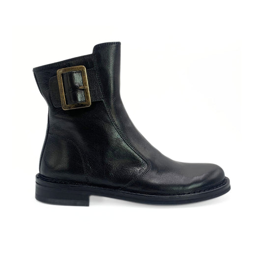Bubetti Støvle m/spænde 2047 Bred Smart Nero