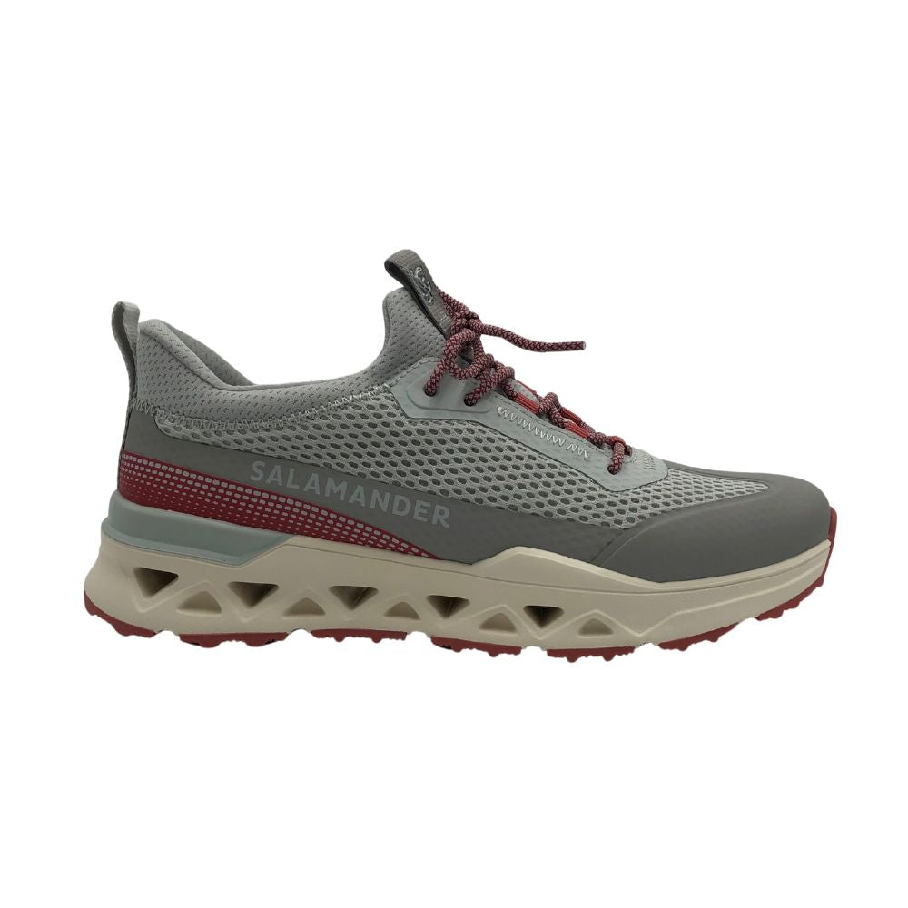 Salamander Dame Sneaker Grey/Red