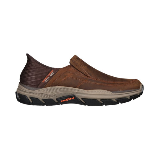 Skechers Herre Sko Slip In Oilskind Brun