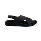 Wonders Sandal blød m/krydsrem Negro