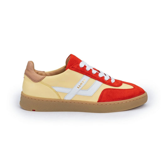 Lloyd Dame Sneaker Flame Red/Yellow