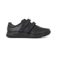 New Feet Herre Sko m/2 Velcro Sort