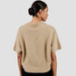 Six Ames Vaskebjørnsstrik Doanna Beige Melange