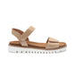 Ara Sandal Kent m/velcro Metallic Sand