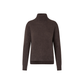 Six Ames Vaskebjørnsstrik Jade Espresso Brown