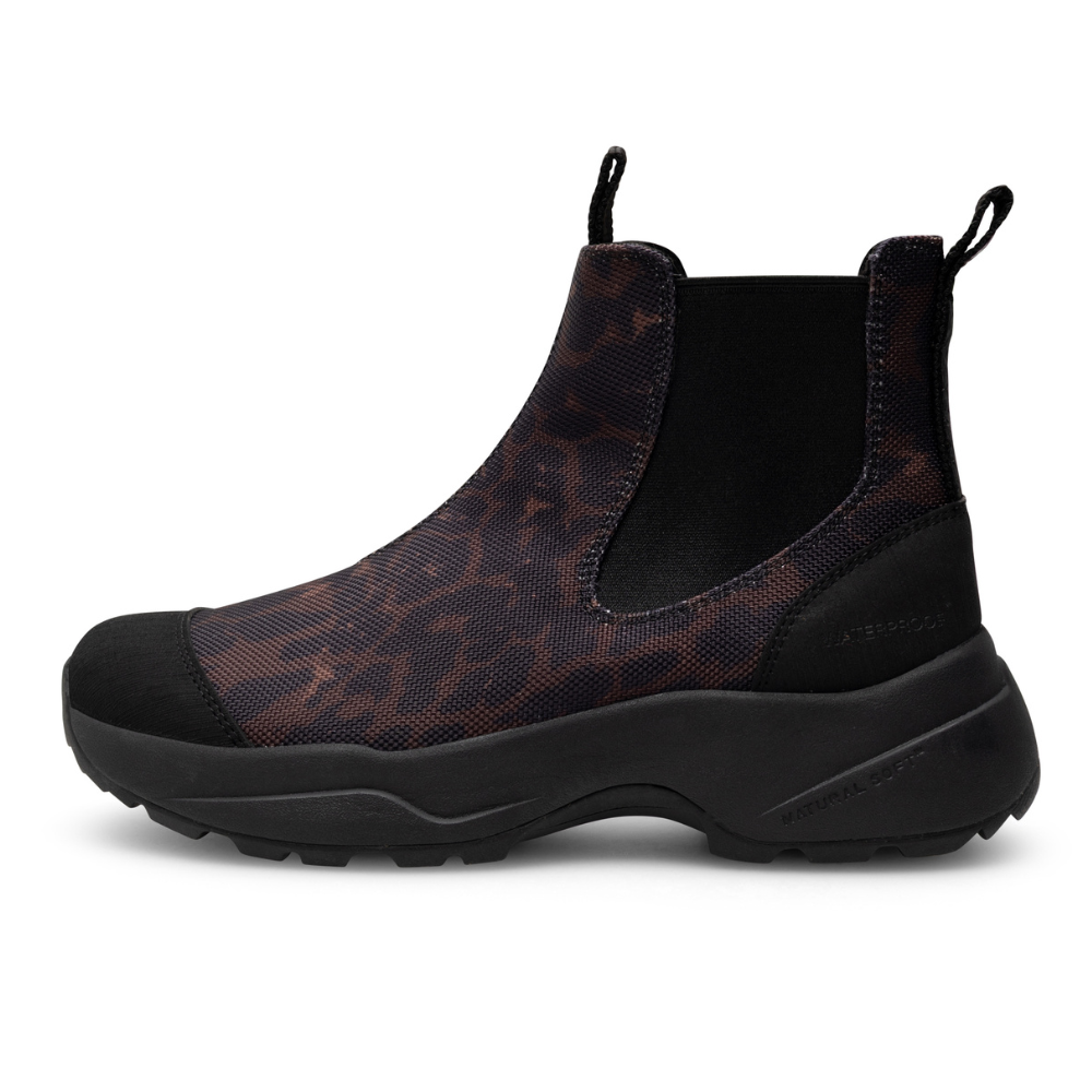 Woden Gummistøvle Siri Dark Leopard