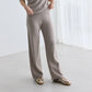 RETHINKIT Wool Pants Keep Me Warm Sand Melange
