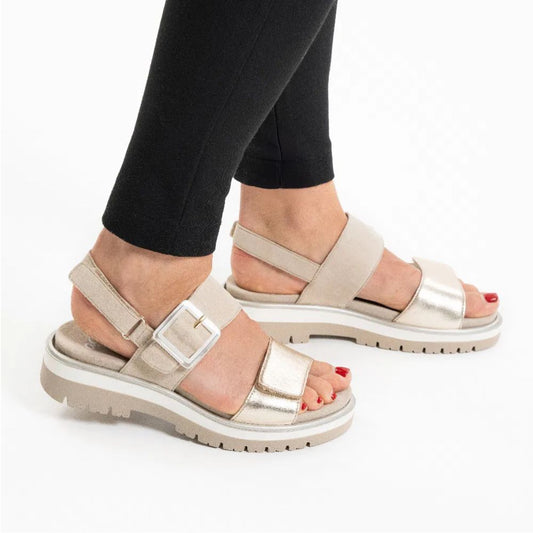 ara sandal Malaga Sand