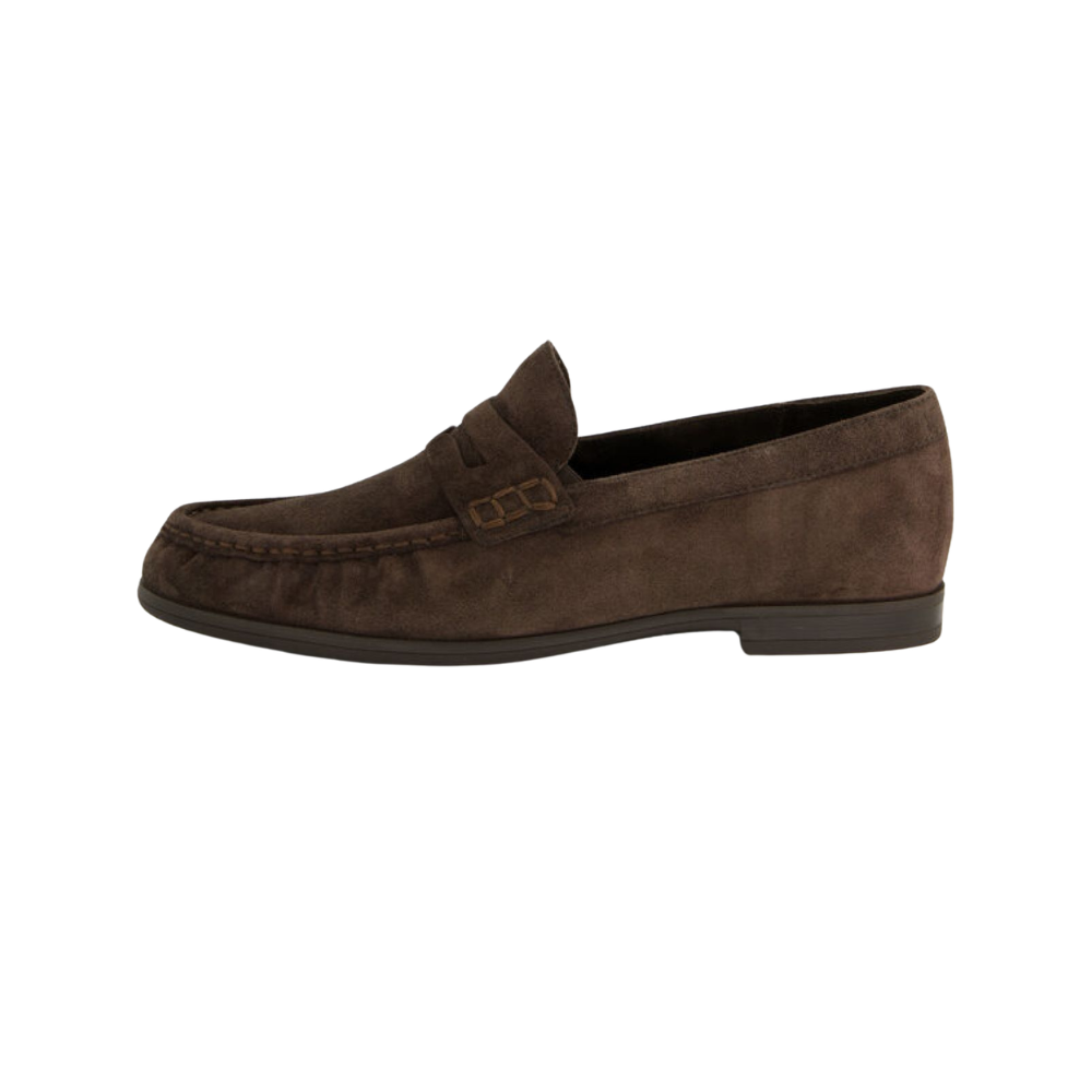Paul Green Loafer Brown Soft Suede Mocca