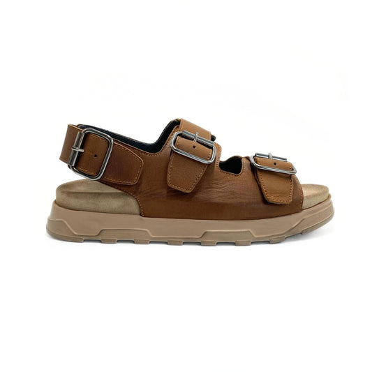 Lofina Sandal m/hælrem Caramello