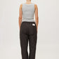 RETHINKIT Quilted Trousers Field Almost Black