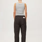 RETHINKIT Quilted Trousers Field Almost Black