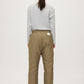 RETHINKIT Quilted Trousers Field Dust Green