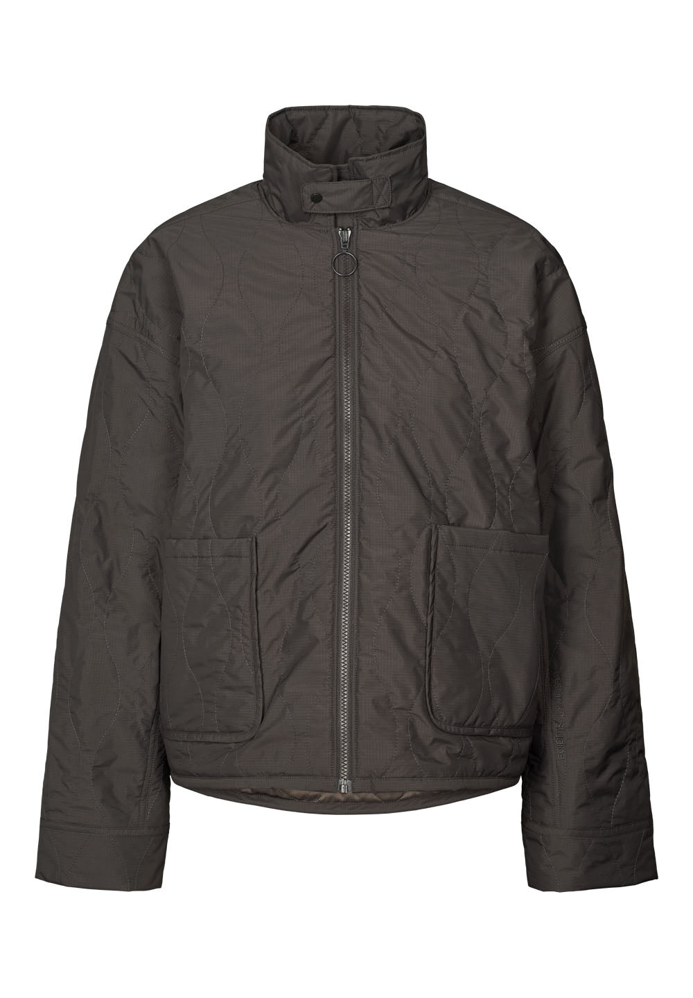RETHINKIT Quilted Jacket Field Almost Black