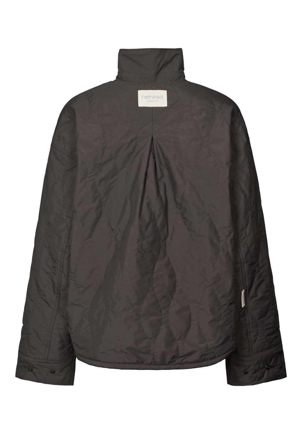 RETHINKIT Quilted Jacket Field Almost Black