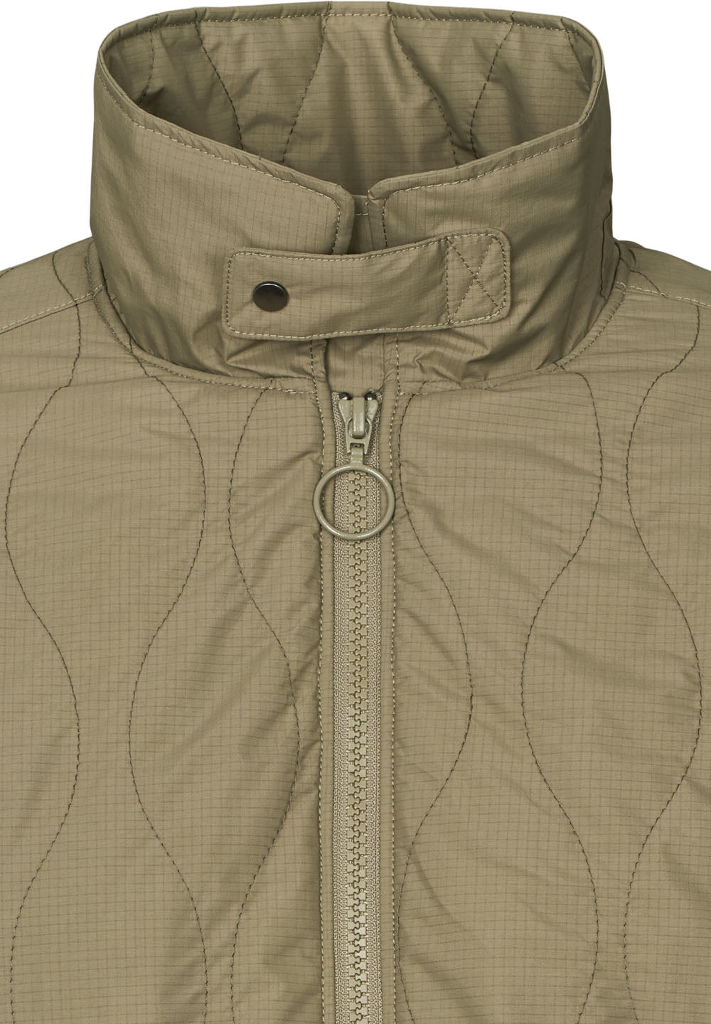 RETHINKIT Quilted Jacket Field Dust Green
