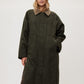 RETHINKIT Waxed Coat Cloudy Dark Soil