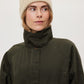RETHINKIT Waxed Coat Cloudy Dark Soil