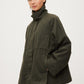 RETHINKIT Waxed Jacket Cloudy Dark Soil