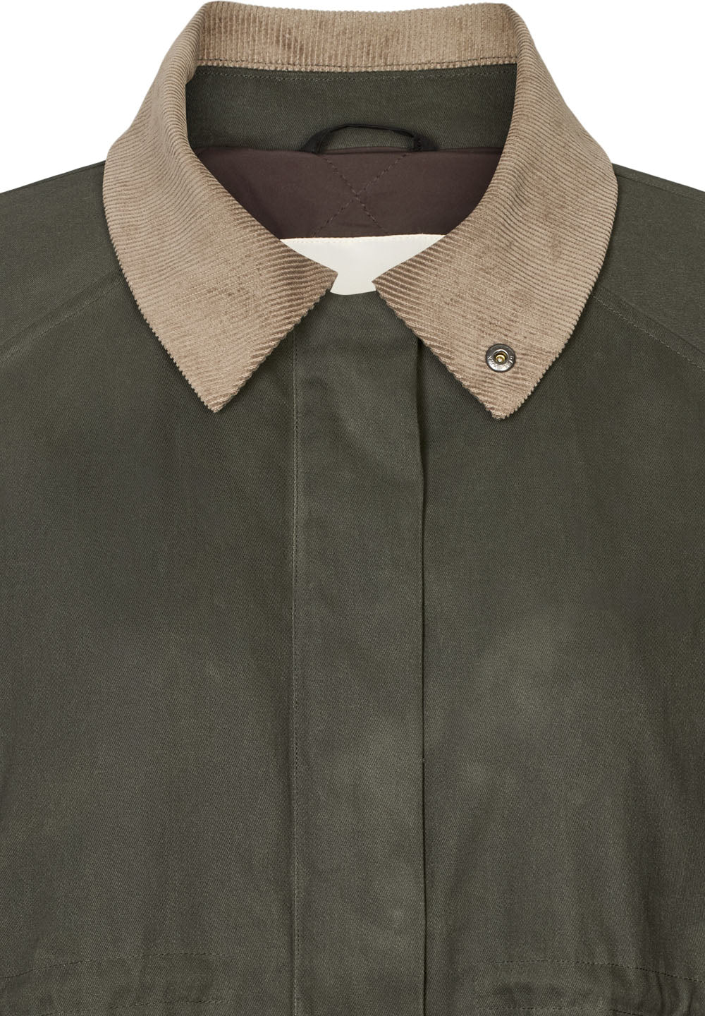 RETHINKIT Waxed Jacket Cloudy Dark Soil