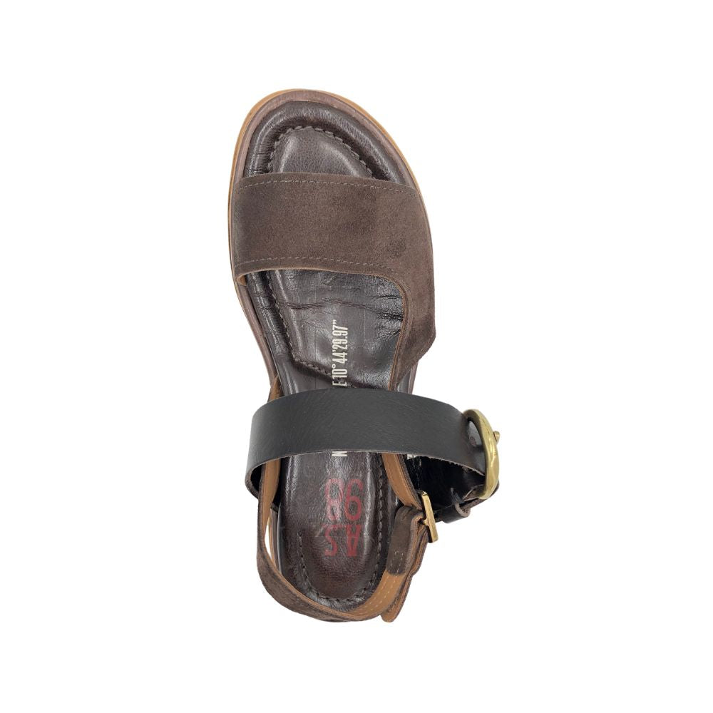 A.S. 98 Sandal m/ 2 Spænder Ebano/T.Moro