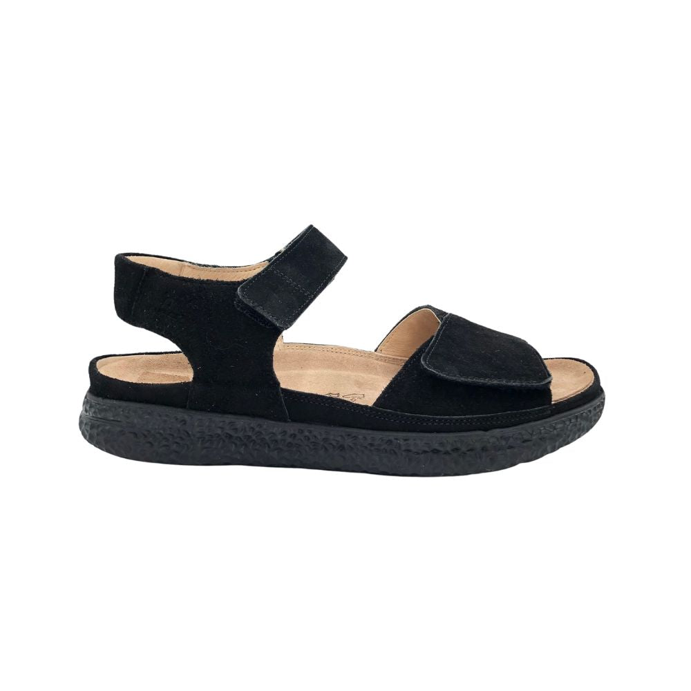 Hartjes Sandal m/velcro Groove Black