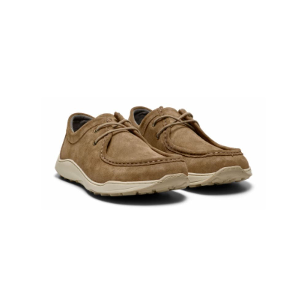New Feet Herre Snøresko Tanned Suede