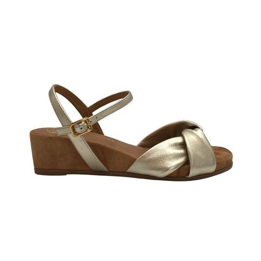 Unisa Sandal m/kilehæl Platino