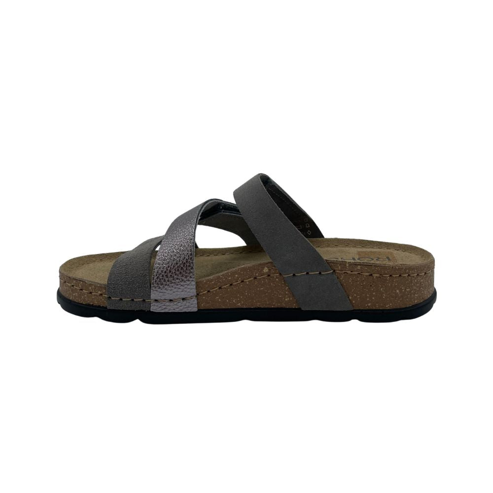 Rohde Biosandal Blød m/velcro Anthrazit