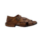 Bubetti Sandal m/remdetaljer Cognac
