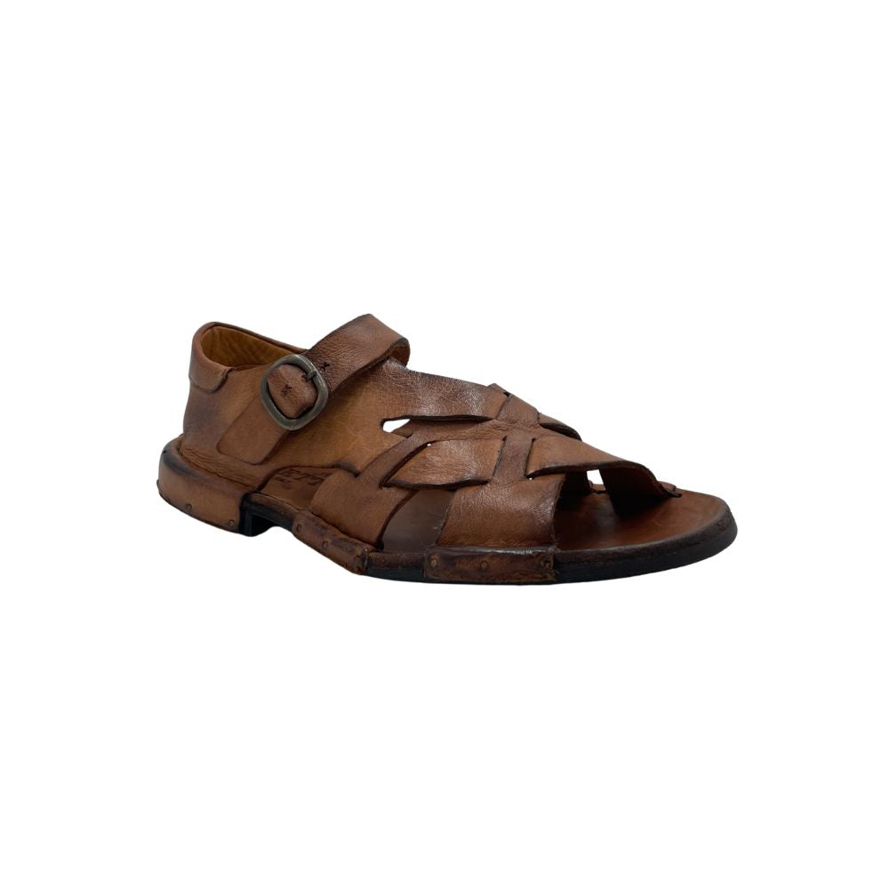 Bubetti Sandal m/remdetaljer Cognac
