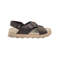 Lofina Sandal m/krydsremme og spænde Sigaro