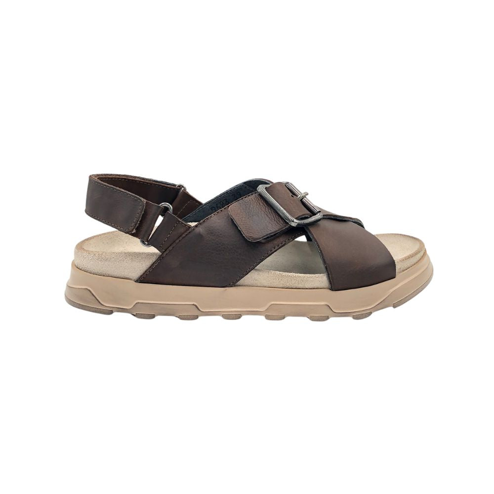 Lofina Sandal m/krydsremme og spænde Sigaro