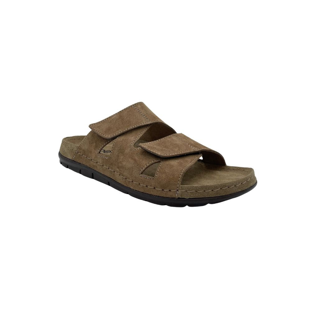 Rohde Sandal tøffel m/velcro Camel