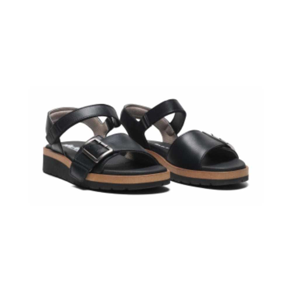 New Feet Sandal m/spænde og velcro Black