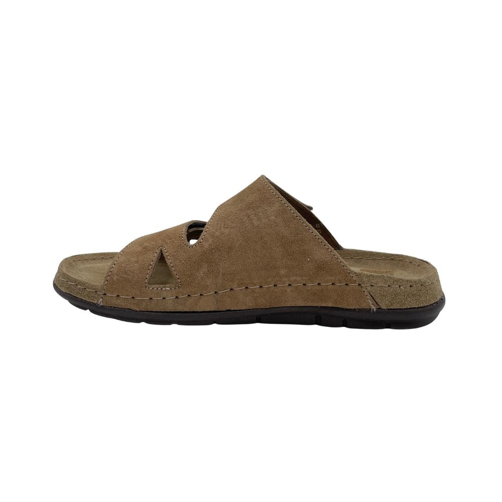 Rohde Sandal tøffel m/velcro Camel