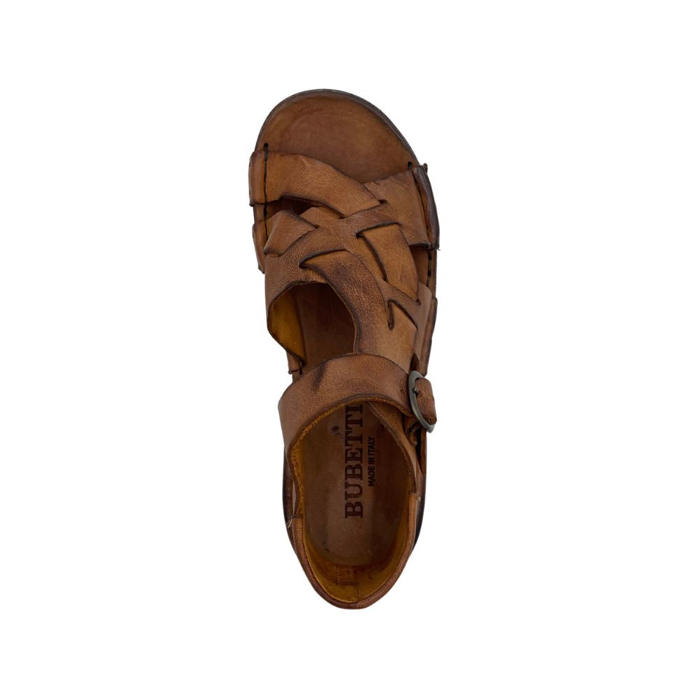 Bubetti Sandal m/remdetaljer Cognac