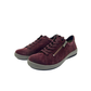 Legero Sko Tanaro m/snøre og lynlås ruskind Dark cherry