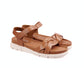 Rohde Sandal m/rem og velcro Cuoio