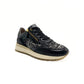 DL Sport Sneaker m/lynlås Light sole Vitello Chanel Nero