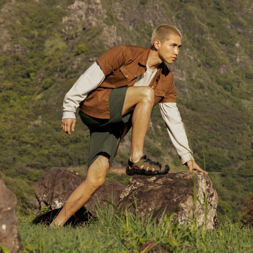 KEEN Hyperport Fisherman Leather Brindle/Oak Buff