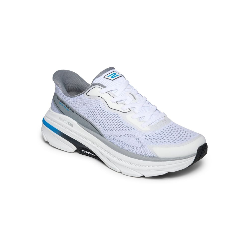 Skechers Sneakers Herre Max Cushioning White/Grey