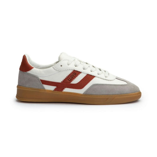 Lloyd Herre Sneaker Brava Offwhite/Brick Red