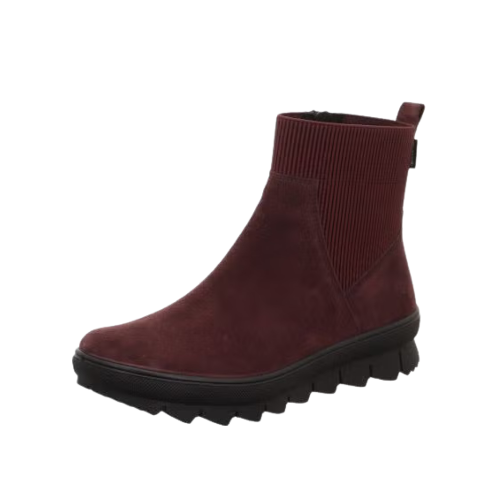 Legero Goretex Støvle Novara Lynlås Dark Cherry