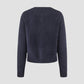 Six Ames Vaskebjørnsstrik  Cardigan Ulrikka Night Sky